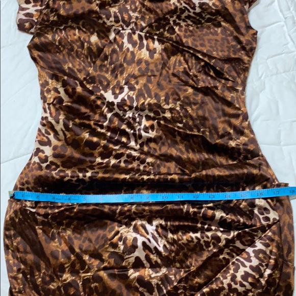 Nicole Miller Collection Leopard Dress - Picture 10 of 12